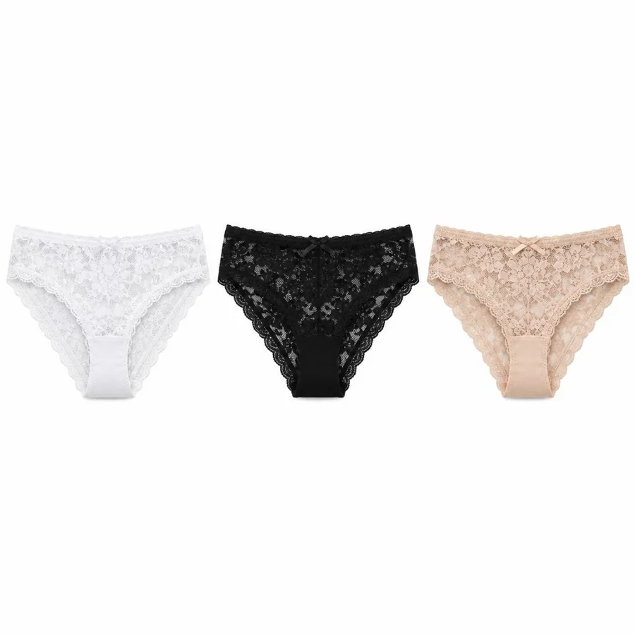 Kit x3 Bombachas Lace