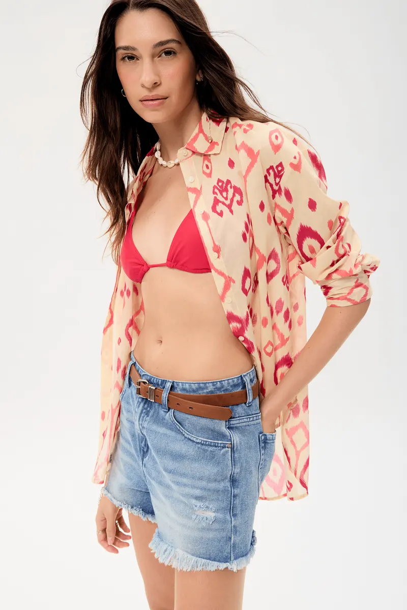 Camisa Arboa Print