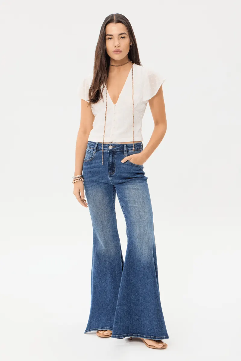 Flare Gine Medium Blue