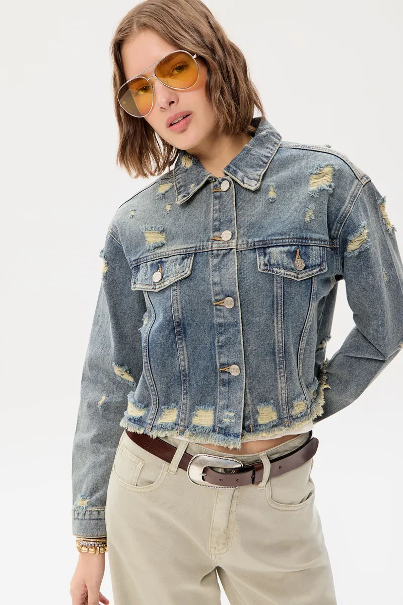 Campera Fuji Trash Blue