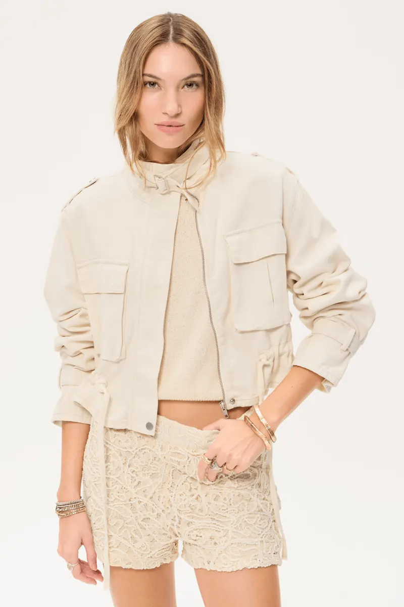 Campera Lea Ecru