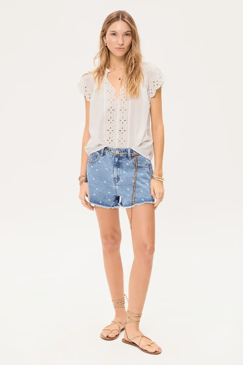Short Luna Light Blue