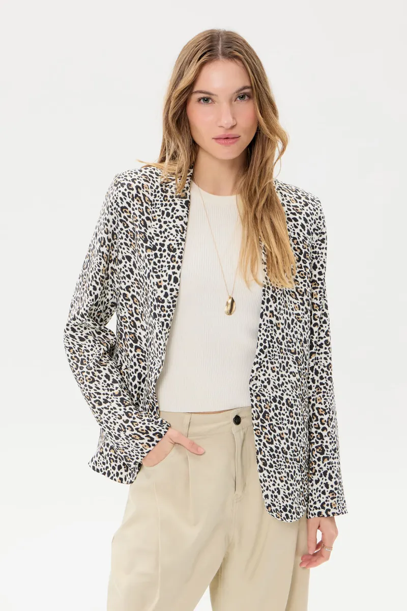 Blazer Ani Print